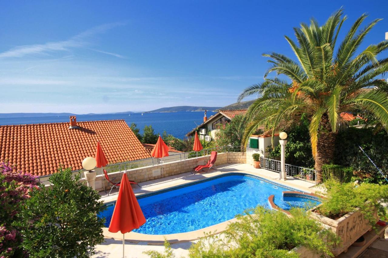 Seaside House With A Swimming Pool Seget Vranjica, Trogir - 4329ヴィラ エクステリア 写真